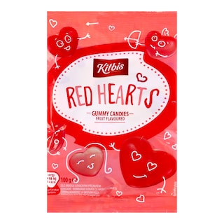 Kitbis Bonbony Červená srdíčka