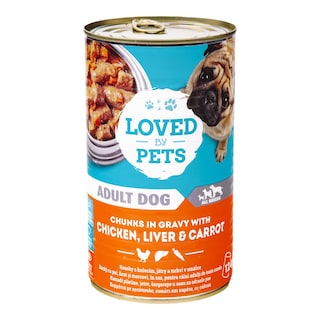 Albert Krmivo pro psy kuře, játra a mrkev