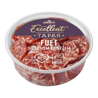 Albert Excellent Tapas Fuet s černým lanýžem