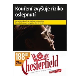 Chesterfield 26S Red Crown