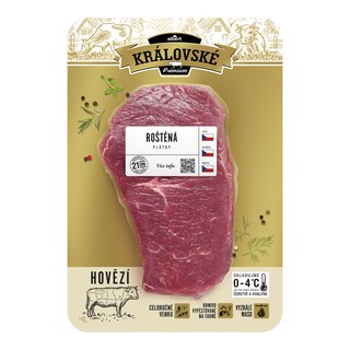 Královské hovězí roštěná plátky