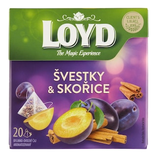 Loyd Bylinno-ovocný čaj švestka & skořice