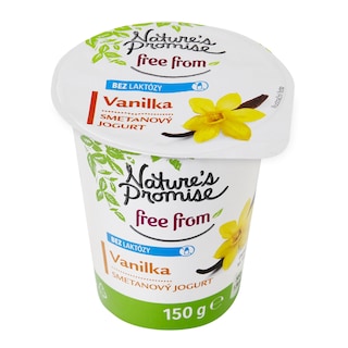 Nature's Promise Jogurt vanilkový bez laktózy
