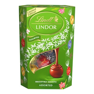 Lindt Lindor Mix čokolád bílá, mléčná s náplněmi