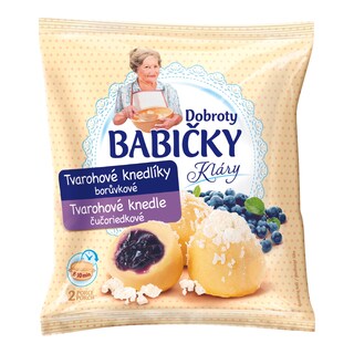 Dobroty babičky Kláry Knedlíky borůvkové