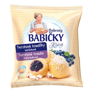 Dobroty babičky Kláry Knedlíky borůvkové