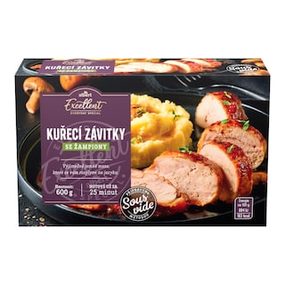 Albert Excellence Kuřecí závitky se žampiony