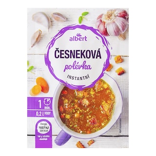 Albert Polévka česneková instantní