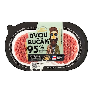 Kostelecké uzeniny Hovězí burger Dvouručák