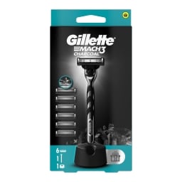 Gillette Mach3 Charcoal pánský holicí strojek