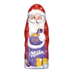 Milka Čokoládová dutá figurka Santa