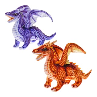 Drak plyšový stojící