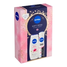 Nivea Soft Rose dárková sada