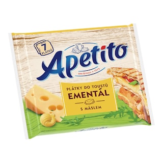 Apetito Ementál plátky do toustů
