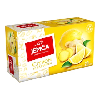 Jemča Ovocný čaj citron se zázvorem