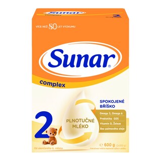 Sunar Complex 2 Kojenecké pokračovací mléko