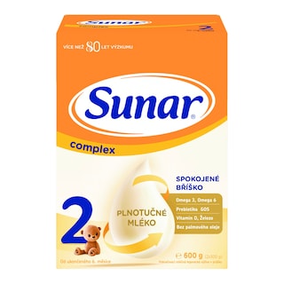 Sunar Complex 2 Kojenecké pokračovací mléko