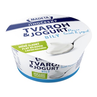 Madeta Jihočeský tvaroh & jogurt bílý