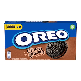 Oreo Choco Brownie sušenky s kakaovou náplní