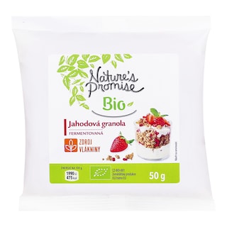 Nature's Promise Bio jahodová granola
