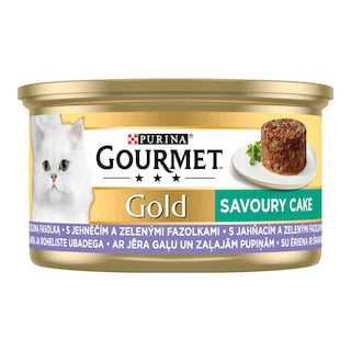 Gourmet Gold Savoury Cake jehněčí a fazolky