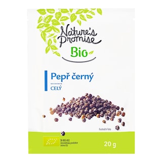 Nature's Promise Bio Pepř černý celý