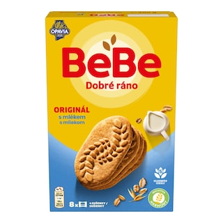 Opavia BeBe Dobré ráno Sušenky s mlékem