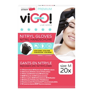 Vigo Rukavice nitrylové velikost M