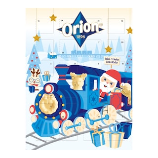 Orion Adventní kalendář z bílé čokolády