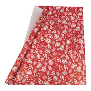 Albi Vánoční balicí papír motiv šišek a jmelí