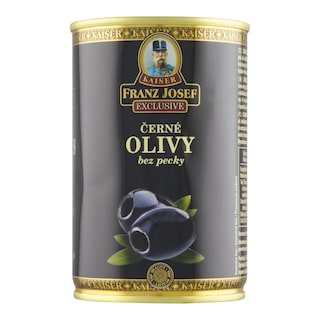 Franz Josef Kaiser Olivy černé bez pecek