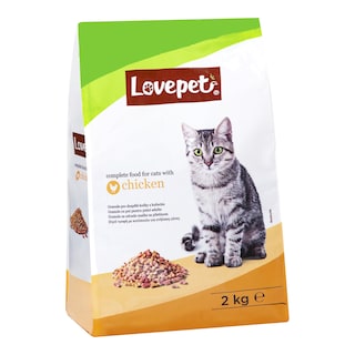 Lovepet Krmivo pro kočky s kuřecím