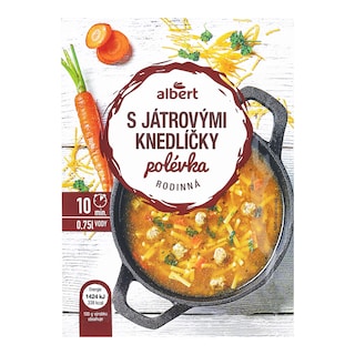 Albert Polévka S játrovými knedlíčky