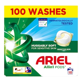 Ariel prací kapsle sensitive