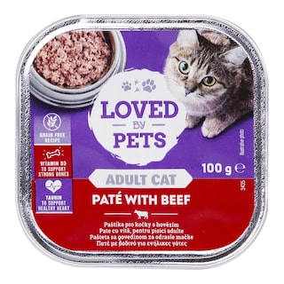 Love Pet Paštika pro kočky s hovězím