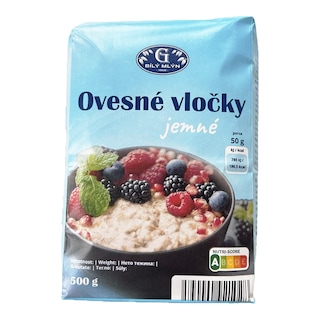 Bílý Mlýn Kepka Ovesné vločky jemné