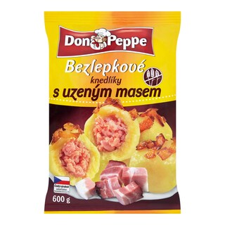 Don Peppe Knedlíky bezlepkové s uzeným masem
