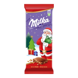 Milka Mléčná čokoláda s pufovanou rýží