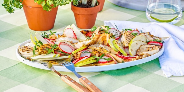 Grilovaný fenyklový salát