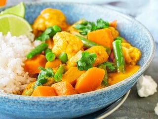 Zeleninové kari ze zbytků zeleniny 