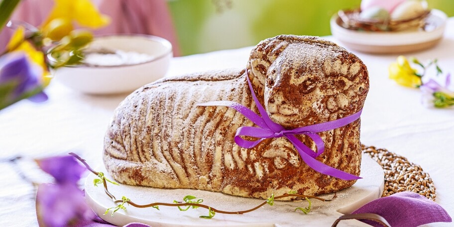 Mrkvový beránek s jablky