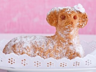 Smetanový velikonoční beránek