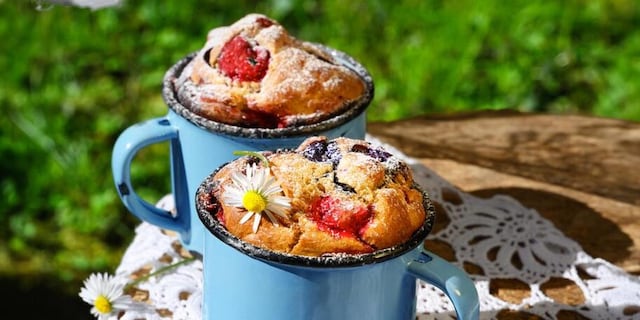 ŠPALDOVÝ MUG CAKE Rychlý dezert z hrníčku