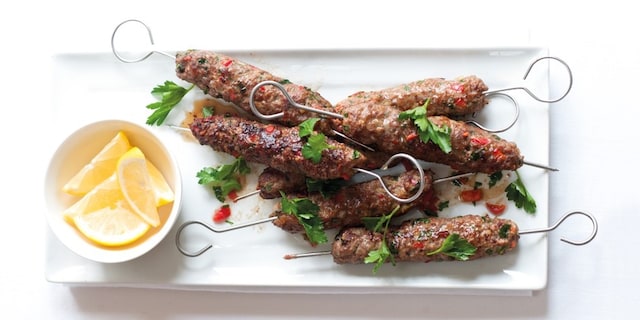 Domácí hovězí kebab