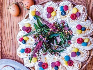 Velikonoční věnec pavlova