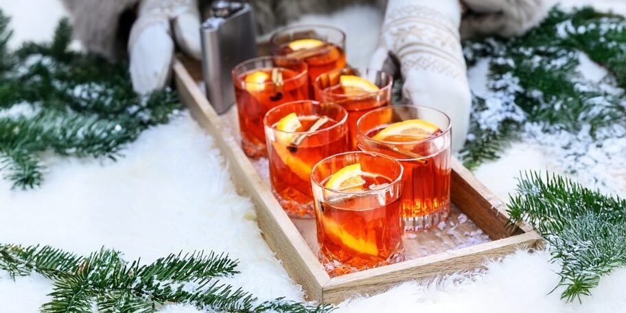 Horký Aperol drink