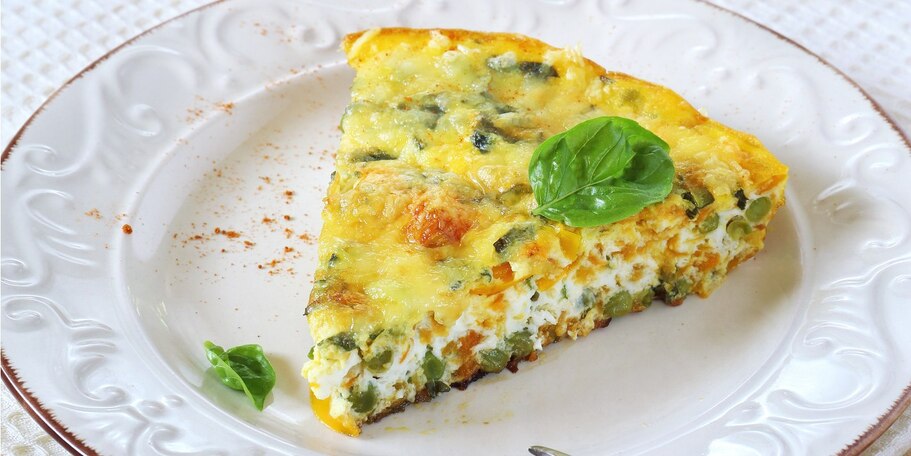 Rychlá frittata s italskou zeleninovou směsí