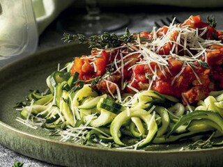 Low carb cuketové tagliatelle s omáčkou z hlívy ústřičné