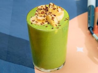 Zelené BANÁNOVÉ SMOOTHIE SE ŠPENÁTEM pro aktivní život
