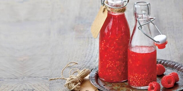 Babiččina malinová šťáva